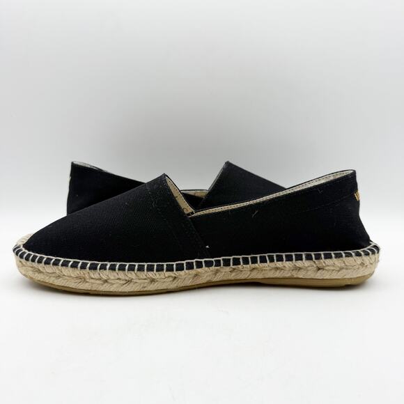 VISCATA Mens Sitges Espadrille Flats EU 42 US 9 Black Slip On NIB - Picture 7 of 12